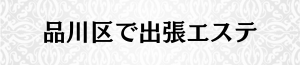 出張メンズエステ出張マッサージの品川区で出張エステ