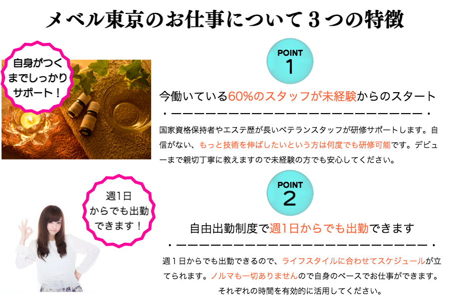 出張メンズエステメベル東京のセラピスト求人画像2