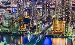 出張マッサージ汐留夜景