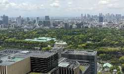 出張マッサージ大手町上空